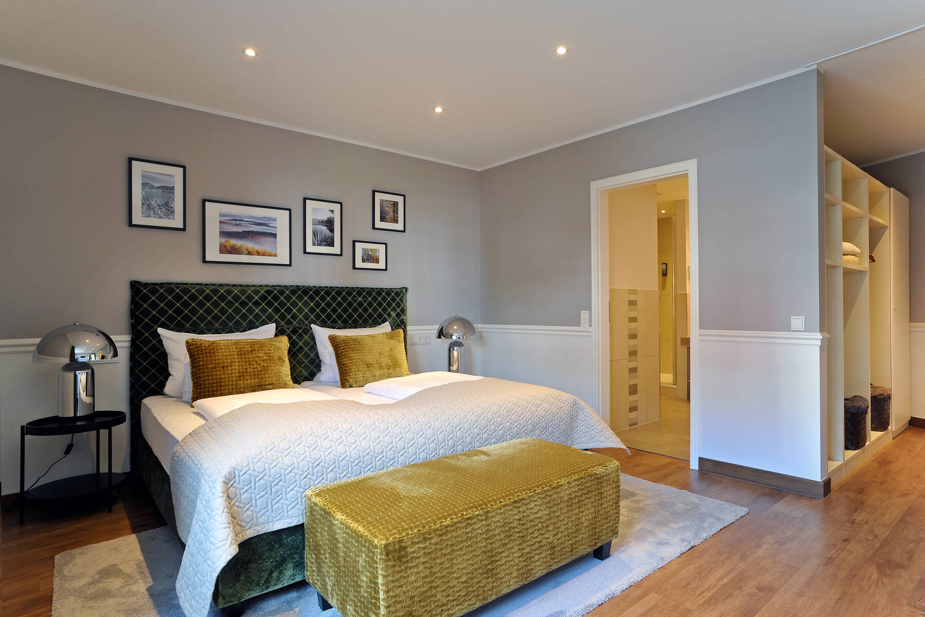Appartement Eifelflair Schlafzimmer
