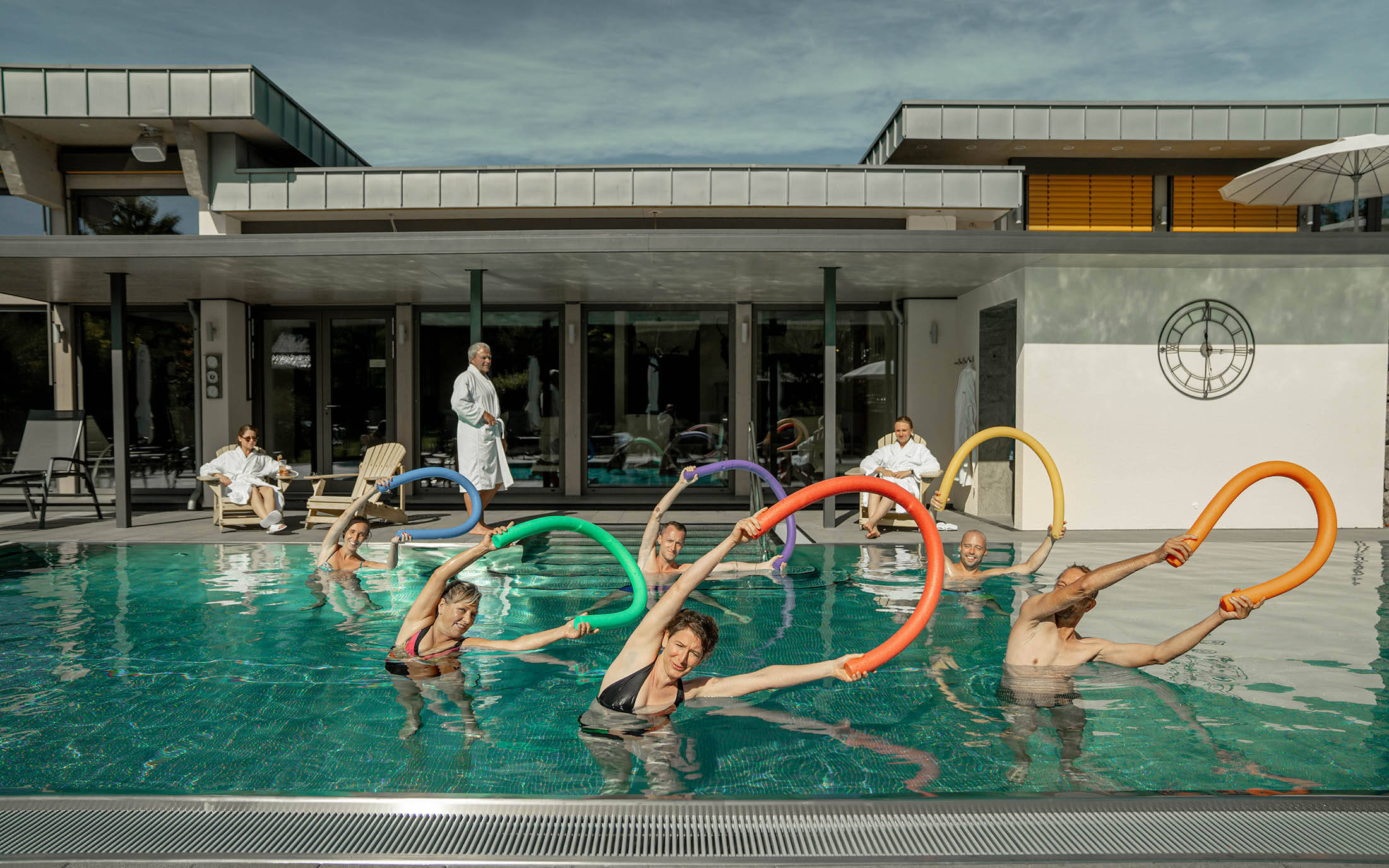 Aktivurlaub mit Wassergymnastik im Michels Wohlfühlhotel