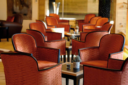 Sitzgelegenheit in der Bar & Lounge des Michels Wohlfühlhotel