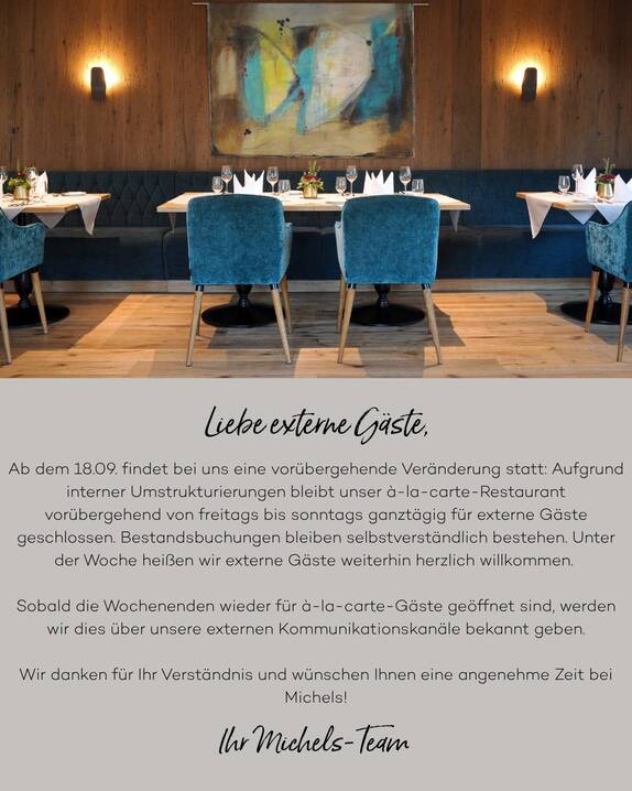 Instagram | Michels Wohlfühlhotel aus Schalkenmehren in der Vulkaneifel