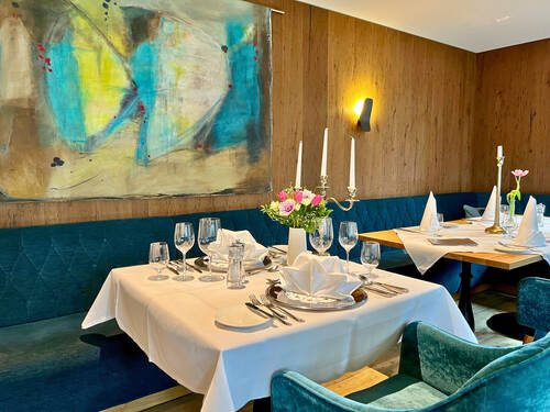Candlelight tisch im fruehling bei michels