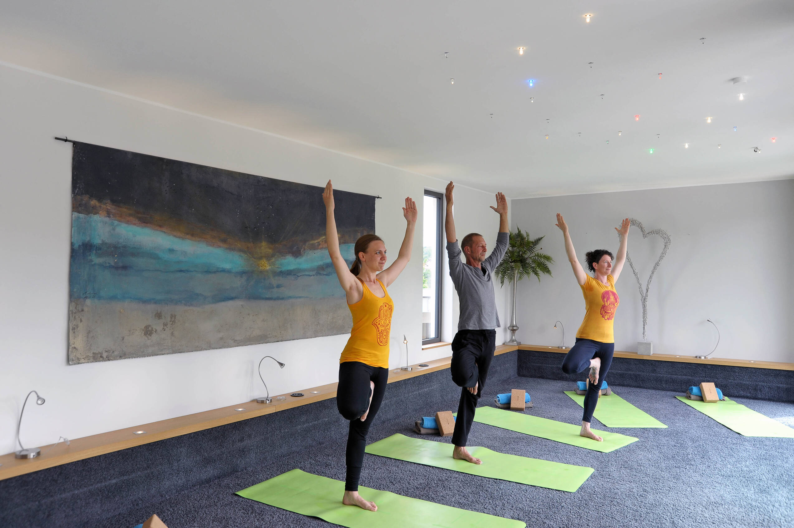 Aktivurlaub mit kostenfreiem yoga für die Hausgäste des Michels Wohlfühlhotel