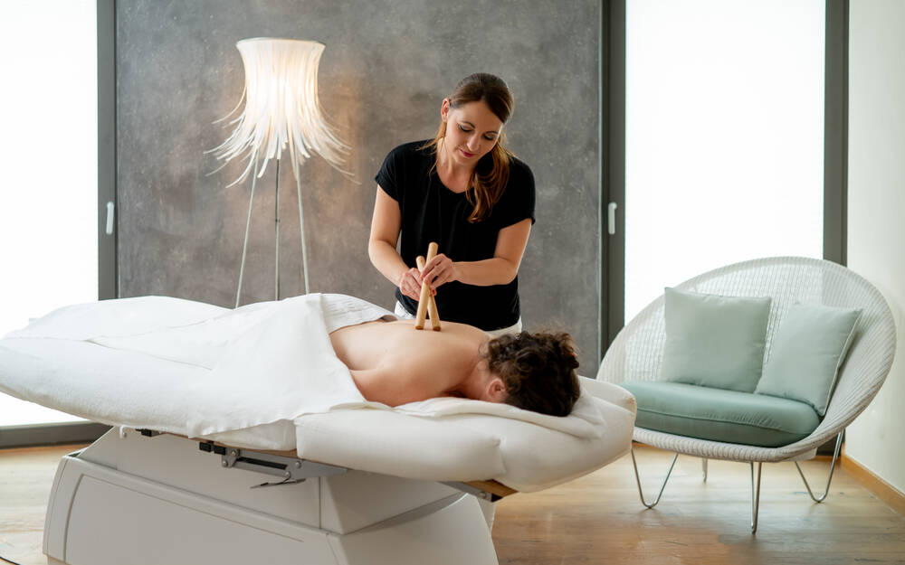 Birkenholz-Massage