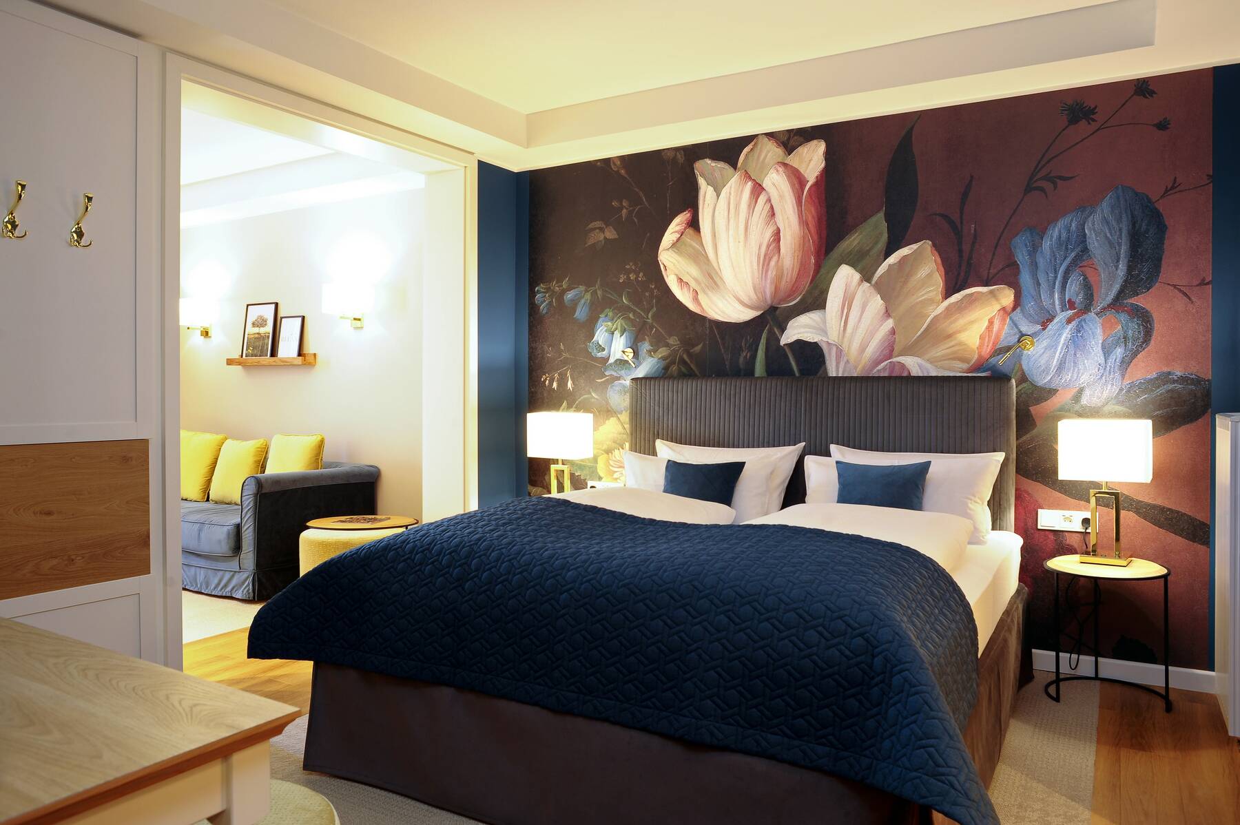 Gemeinsamer Urlaub in der Vulkaneifel im Doppelzimmer Eifel-Romantik des Michels Wohlfühlhotel