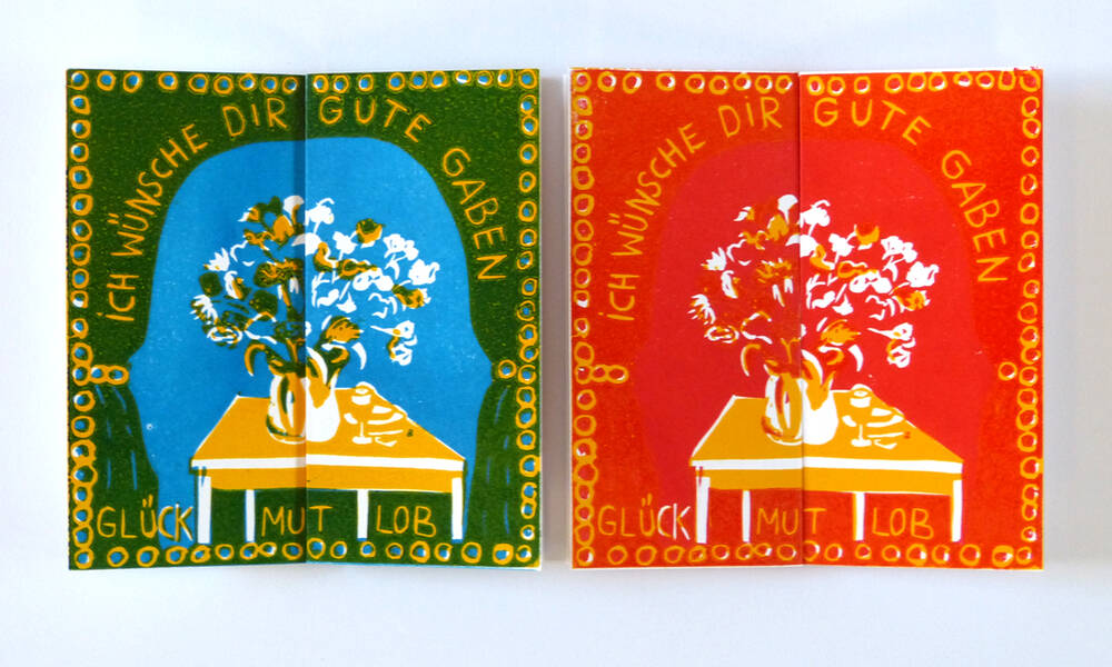 Ich wünsche Dir gute Gaben - Grußkarte