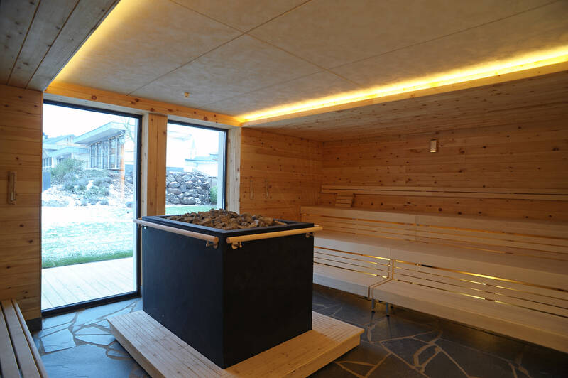 Zirbenholz-Aufgusssauna Michels Wohlfühlhotel